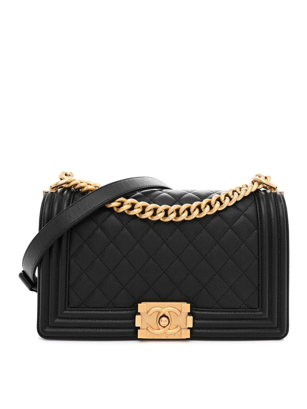 Chanel Caviar Quilted Medium Boy Flap #324197C39B